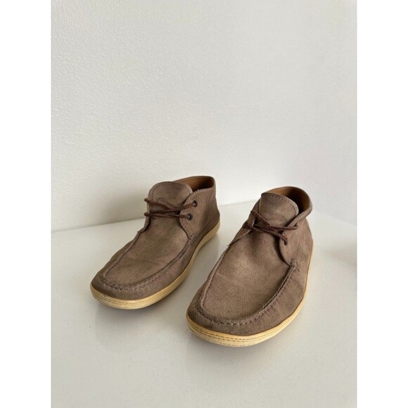 Tod\'s Suede Chukka Boot Sneaker Desert Tan Lace Up Leather Italy Men\'s Size 10.5 main image 8